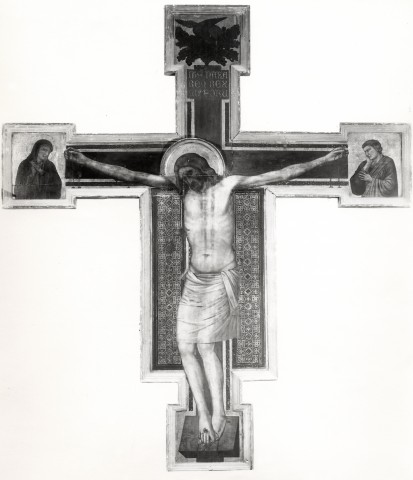 Anonimo — Firenze, Ch. S. Felice. Bottega di Giotto. Crocefisso — insieme